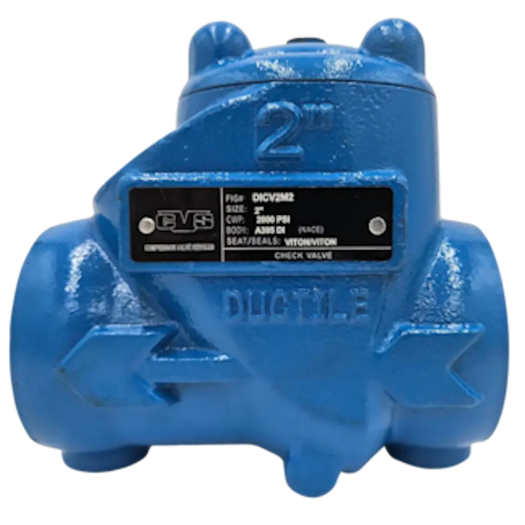 2” NPT 2000PSI SWING CHECK VALVE 