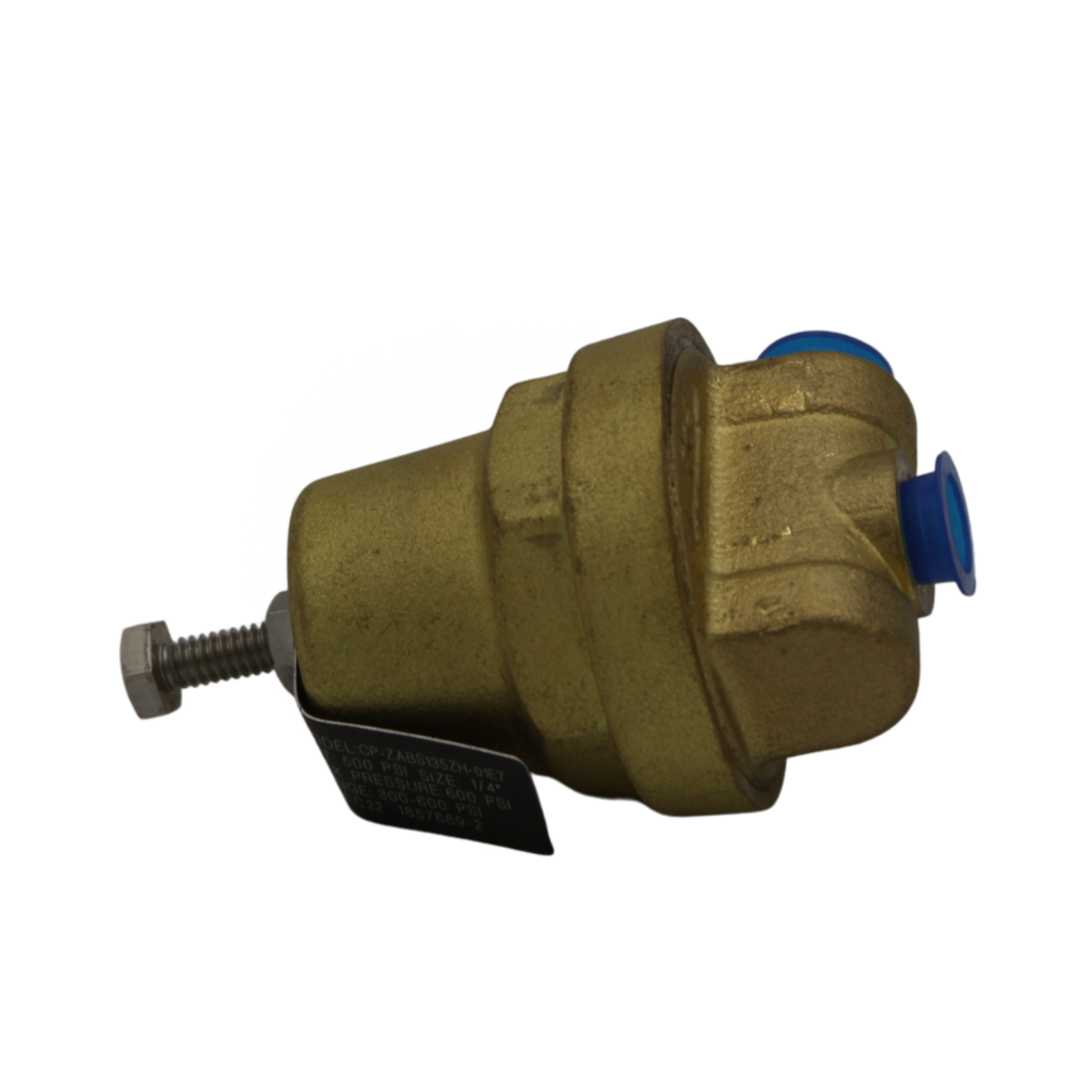 SMALL BACK PRESSURE ON/OFF REGULATOR 300-600PSI @ 500PSI