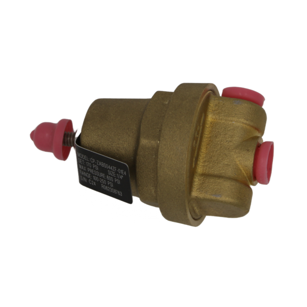 SMALL BACK PRESSURE ON/OFF REGULATOR 100-250PSI @ 170PSI 