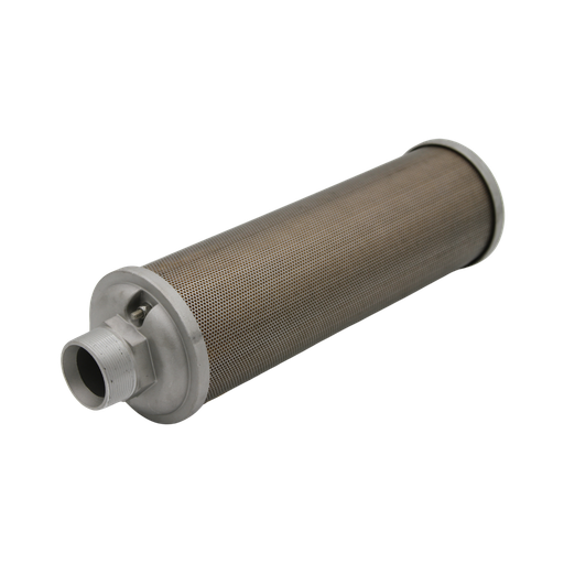 [CVS-U322020] 2” BSPT POLYMER SILENCER MUFFLER WITH RELIEF
